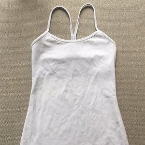 Lululemon Power Y tank top size 4